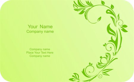 Illustration of template card company label with name. Vector Stock Photo - Budget Royalty-Free & Subscription, Code: 400-05325374