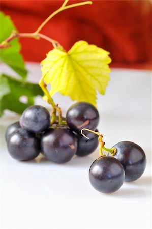 simsearch:400-04610449,k - grape on white Foto de stock - Super Valor sin royalties y Suscripción, Código: 400-05325472