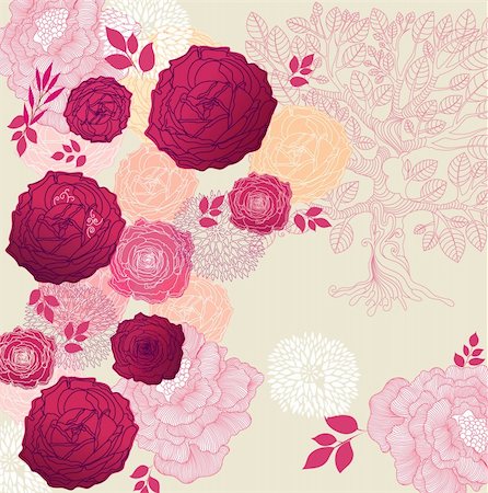 simsearch:400-04350548,k - Beautiful floral background Stockbilder - Microstock & Abonnement, Bildnummer: 400-05325841