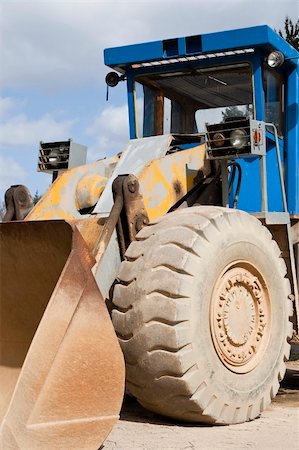 simsearch:400-06171776,k - Front loaders in quarry, Czech Republic Stock Photo - Budget Royalty-Free & Subscription, Code: 400-05326745