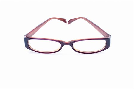 simsearch:400-04855630,k - glasses isolated on the white background Foto de stock - Royalty-Free Super Valor e Assinatura, Número: 400-05326783
