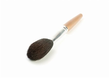 simsearch:400-08042102,k - Cosmetic brushes  isolated on white background Stock Photo - Budget Royalty-Free & Subscription, Code: 400-05326828