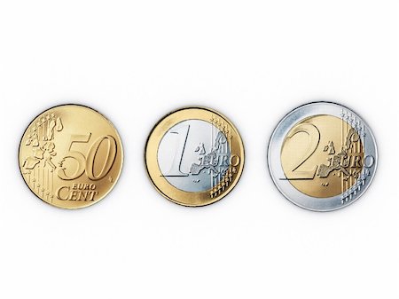 stack of coin sign - euro coins Stock Photo - Budget Royalty-Free & Subscription, Code: 400-05326883