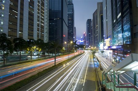 simsearch:855-03253727,k - it is a busy traffic night in hong kong Stock Photo - Budget Royalty-Free & Subscription, Code: 400-05327542