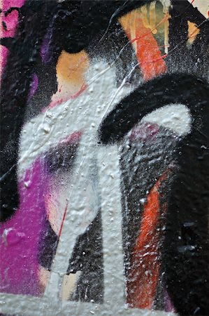 simsearch:400-05041332,k - Abstract messy graffiti background texture. Urban street art. Photographie de stock - Aubaine LD & Abonnement, Code: 400-05328420