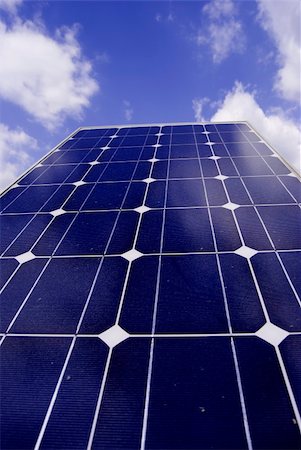 simsearch:632-03754602,k - Solar panel detail. ecological solar power station Stock Photo - Budget Royalty-Free & Subscription, Code: 400-05328682