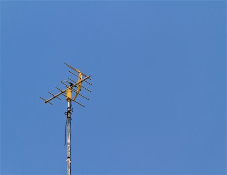 simsearch:400-04492786,k - structure of old antenna with blue sky background Stock Photo - Budget Royalty-Free & Subscription, Code: 400-05328946