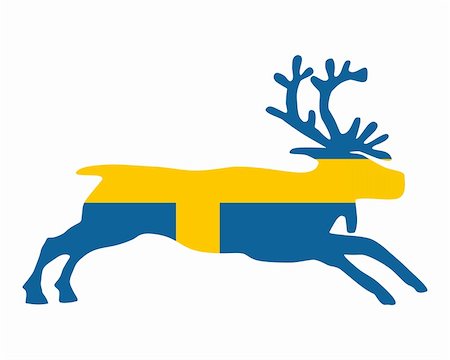 simsearch:400-05321950,k - Swedish reindeer Photographie de stock - Aubaine LD & Abonnement, Code: 400-05329459