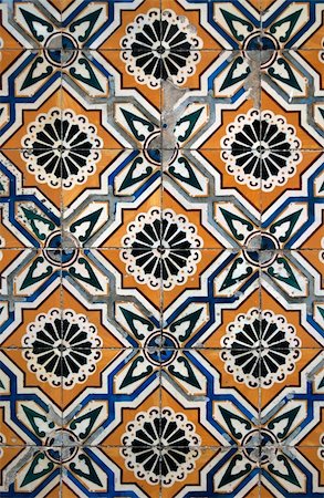 simsearch:400-05254814,k - Detail of Portuguese glazed tiles. Stock Photo - Budget Royalty-Free & Subscription, Code: 400-05320542