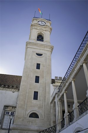 rectory - Tower of rectory of the university of Coimbra Stock Photo - Budget Royalty-Free & Subscription, Code: 400-05320605