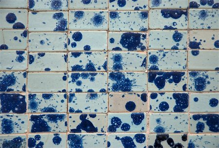 simsearch:400-04987969,k - Tile texture background of bathroom or swimming pool tiles on wall Foto de stock - Super Valor sin royalties y Suscripción, Código: 400-05320931