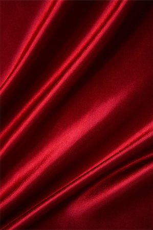 Smooth elegant red silk can use as background Photographie de stock - Aubaine LD & Abonnement, Code: 400-05321766