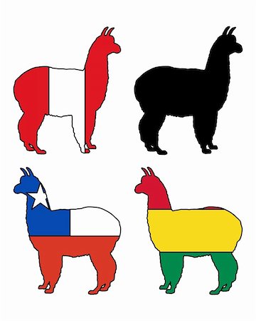 simsearch:400-05329186,k - Alpaca flags Stock Photo - Budget Royalty-Free & Subscription, Code: 400-05321866