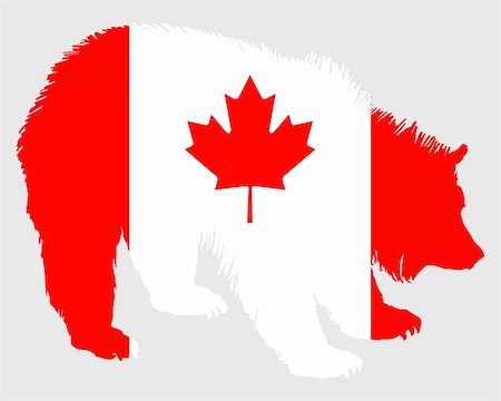 Canadian bear Stock Photo - Budget Royalty-Free & Subscription, Code: 400-05321913