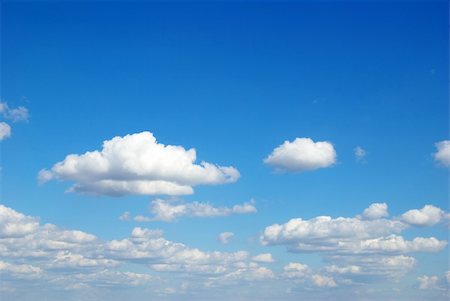 blue sky background with tiny clouds Stock Photo - Budget Royalty-Free & Subscription, Code: 400-05323553