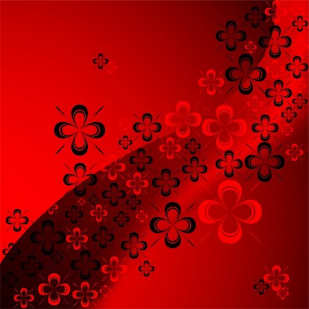 simsearch:400-04164519,k - shamrock abstract pattern, abstract vector art illustration Fotografie stock - Microstock e Abbonamento, Codice: 400-05323933