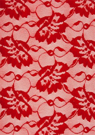 ruslanomega (artist) - Background from red lace with pattern from flower Foto de stock - Royalty-Free Super Valor e Assinatura, Número: 400-05334288