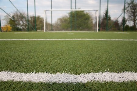 football court images - penalty area on football court Stock Photo - Budget Royalty-Free & Subscription, Code: 400-05334480