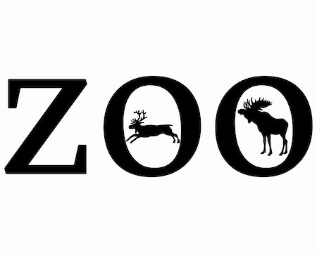 Zoo animals Stock Photo - Budget Royalty-Free & Subscription, Code: 400-05336325