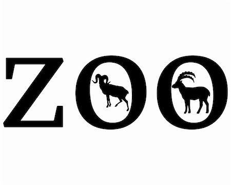 simsearch:400-05329405,k - Zoo animals Foto de stock - Royalty-Free Super Valor e Assinatura, Número: 400-05336327