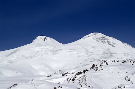 simsearch:400-04167049,k - Caucasus Mountains. Mount Elbrus Stock Photo - Budget Royalty-Free & Subscription, Code: 400-05336545