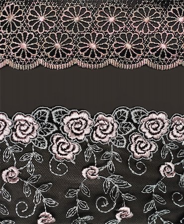 Collage lace with pattern in the manner of flower. Picture is formed from several photographies Stock Photo - Budget Royalty-Free & Subscription, Code: 400-05337098