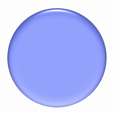 3d purple gel circular button isolated in white Stock Photo - Budget Royalty-Free & Subscription, Code: 400-05337302