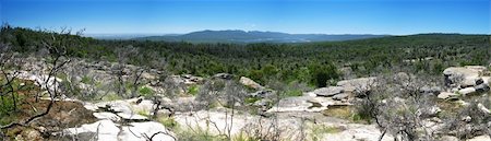 simsearch:400-08919033,k - panorama of a blue mountain range in australia, national park Stock Photo - Budget Royalty-Free & Subscription, Code: 400-05338031
