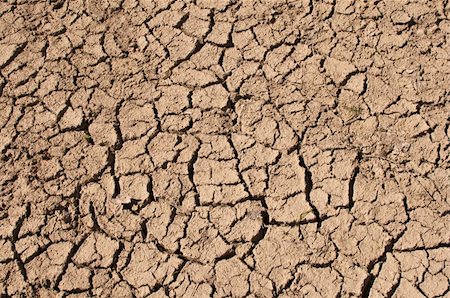 dry earth texture - Close-up of bottom of the dried lake Stock Photo - Budget Royalty-Free & Subscription, Code: 400-05338102