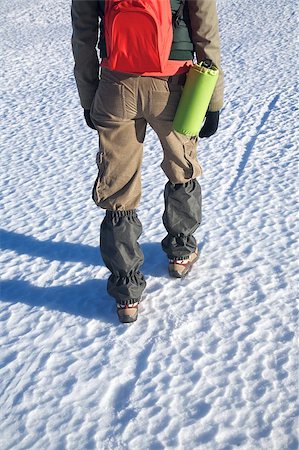 frosty walk countryside - woman at Gredos mountains in Avila Castilla Spain Stock Photo - Budget Royalty-Free & Subscription, Code: 400-05339378