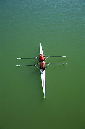 canoe double at Guadalquivir river in Seville Spain Stock Photo - Budget Royalty-Free & Subscription, Code: 400-05339379