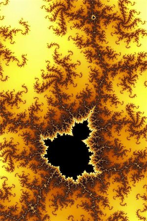 An image of a typical fractal graphic Foto de stock - Super Valor sin royalties y Suscripción, Código: 400-05333180