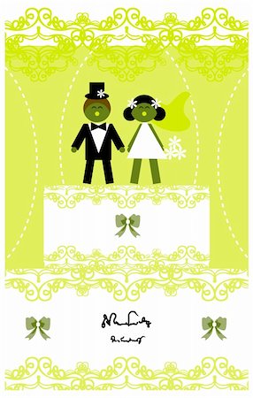 simsearch:400-04741437,k - Wedding invitation /love couple card Stock Photo - Budget Royalty-Free & Subscription, Code: 400-05333243