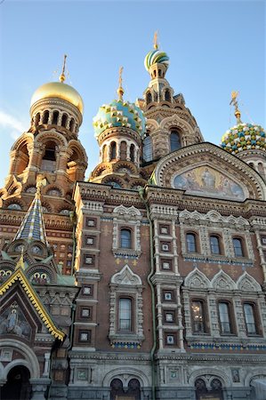 saviour on the spilt blood - The photo of the Church of the Savior on Blood in St.Petersburg , Russia Stockbilder - Microstock & Abonnement, Bildnummer: 400-05333305