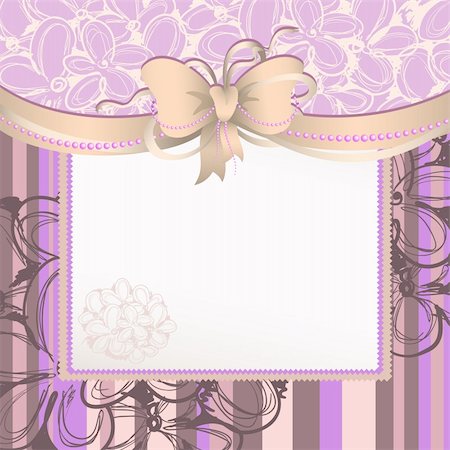simsearch:400-05268518,k - background with bow,  this illustration may be useful as designer work Stock Photo - Budget Royalty-Free & Subscription, Code: 400-05333642