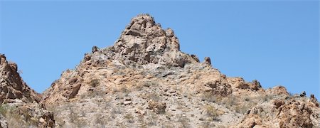 The dry landscape near Grapevine Canyon in Nevada. Photographie de stock - Aubaine LD & Abonnement, Code: 400-05333712