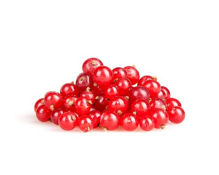 simsearch:400-05168860,k - redcurrant isolated on white Photographie de stock - Aubaine LD & Abonnement, Code: 400-05344257