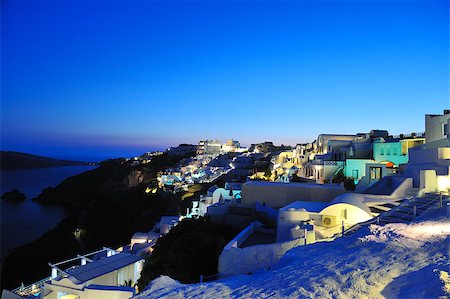 summer vacation on beautiful vulcanic island santorini at greece Stock Photo - Budget Royalty-Free & Subscription, Code: 400-05344752