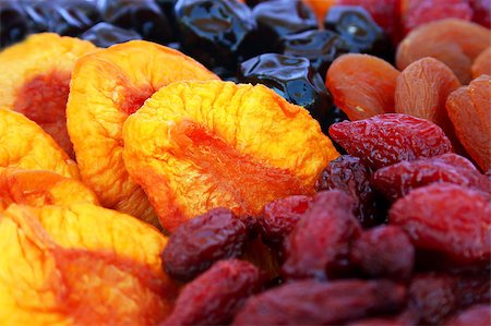 dry berry - Dried fruits close up picture. Stock Photo - Budget Royalty-Free & Subscription, Code: 400-05345403