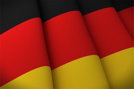 simsearch:400-06202298,k - Flag of Germany neatly folded Photographie de stock - Aubaine LD & Abonnement, Code: 400-05346043