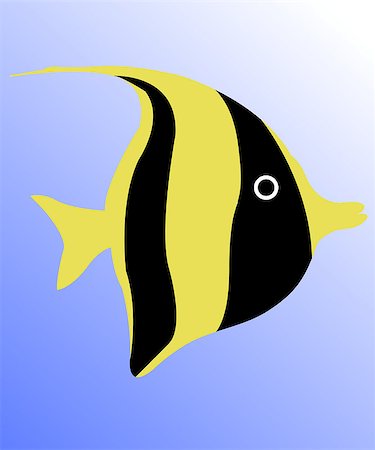 simsearch:400-05665760,k - fish under water - vector Stock Photo - Budget Royalty-Free & Subscription, Code: 400-05346311