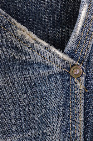 Old and used jeans pocket detail. Stock Photo - Budget Royalty-Free & Subscription, Code: 400-05346394
