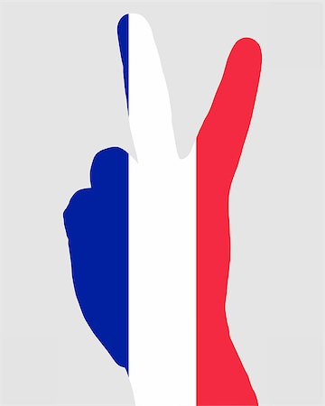 French hand signal Stock Photo - Budget Royalty-Free & Subscription, Code: 400-05346792