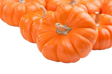 simsearch:400-05714074,k - Small orange pumpkins symbolising autumn holidays and used in decorative works. Foto de stock - Royalty-Free Super Valor e Assinatura, Número: 400-05347350