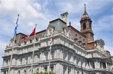 City Hall in Montreal, Quebec in, Canada Stock Photo - Budget Royalty-Free & Subscription, Code: 400-05347800