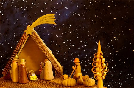 nativity scene Photographie de stock - Aubaine LD & Abonnement, Code: 400-05348537