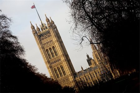 London Victoria Tower stands at the House of Lords end of the Palace of Westminster. Stockbilder - Microstock & Abonnement, Bildnummer: 400-05348685