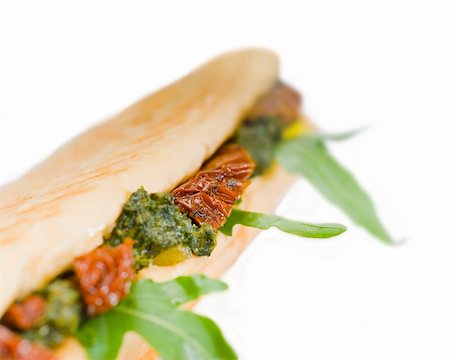simsearch:400-05881424,k - fresh homemade panini sandwich ,typical italian snack Stockbilder - Microstock & Abonnement, Bildnummer: 400-05349558