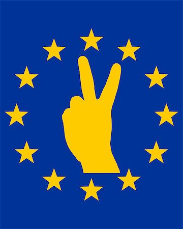 European finger signal Stock Photo - Budget Royalty-Free & Subscription, Code: 400-05340786