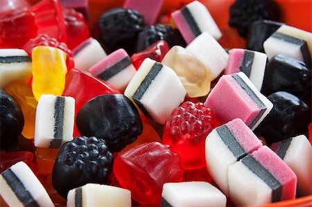 simsearch:400-06135772,k - Candy jelly with various shape and taste Fotografie stock - Microstock e Abbonamento, Codice: 400-05341182